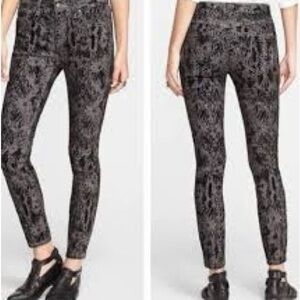Free People Snakeskin Jeans